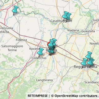 Mappa Ospedale Maggiore di Parma, 43125 Parma PR, Italia (14.71933)