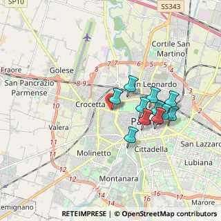 Mappa Ospedale Maggiore di Parma, 43125 Parma PR, Italia (1.55)