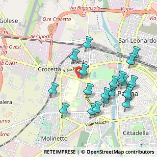 Mappa Ospedale Maggiore di Parma, 43125 Parma PR, Italia (1.0795)