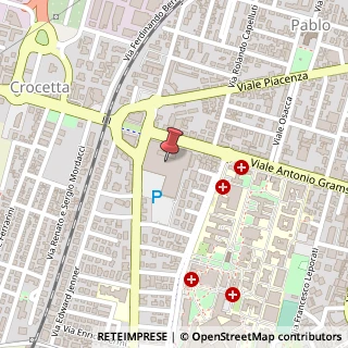 Mappa Via Marco Aurelio Cavedagni, 5a, 43126 Parma, Parma (Emilia Romagna)