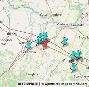 Mappa VIA DELLA CERTOSA, 43122 Parma PR, Italia (11.01429)