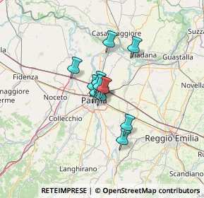 Mappa VIA DELLA CERTOSA, 43122 Parma PR, Italia (7.72636)