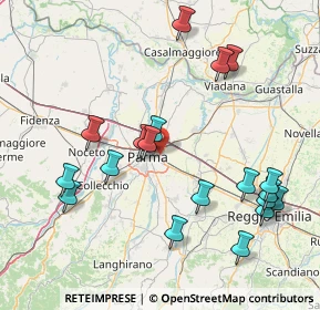 Mappa VIA DELLA CERTOSA, 43122 Parma PR, Italia (17.65895)