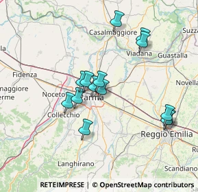 Mappa VIA DELLA CERTOSA, 43122 Parma PR, Italia (12.92)