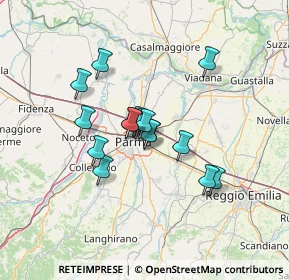 Mappa VIA DELLA CERTOSA, 43122 Parma PR, Italia (9.78063)