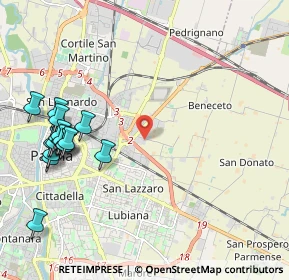 Mappa VIA DELLA CERTOSA, 43122 Parma PR, Italia (2.53059)