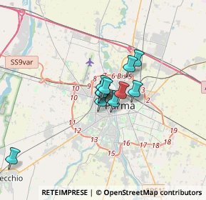 Mappa Via Marchesi Luigi e Salvatore, 43100 Parma PR, Italia (1.94727)