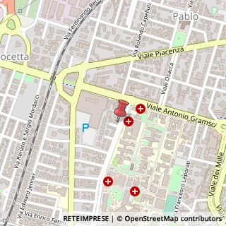 Mappa Strada Abbeveratoia, 15, 43126 Parma, Parma (Emilia Romagna)