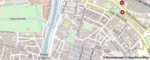 Mappa Parma