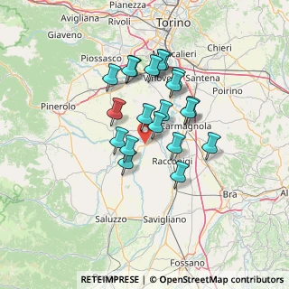 Mappa Via Braida, 12030 Polonghera CN, Italia (10.928)