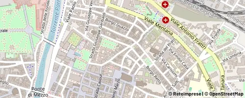 Mappa Parma