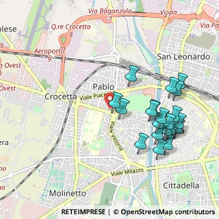 Mappa Via A. M. Pesenti, 43125 Parma PR, Italia (1.068)