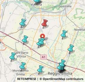 Mappa Strada Prati Melli, 42024 Castelnovo di Sotto RE, Italia (10.929)