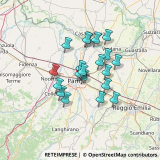 Mappa Via Ettore Regalia, 43122 Parma PR, Italia (11.179)
