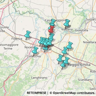 Mappa Via Ettore Regalia, 43122 Parma PR, Italia (10.63105)
