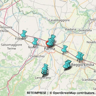 Mappa Via Alberto Pasini, 43125 Parma PR, Italia (15.231)
