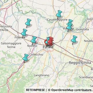 Mappa Piazzale Santa Croce, 43125 Parma PR, Italia (12.99083)