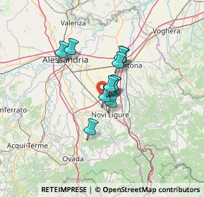 Mappa Raccordo Autostradale, 15068 Novi ligure AL, Italia (8.23)