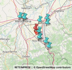 Mappa Raccordo Autostradale, 15068 Novi ligure AL, Italia (10.97583)