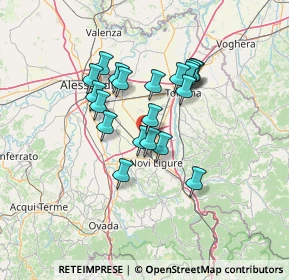 Mappa Raccordo Autostradale, 15068 Novi ligure AL, Italia (10.912)