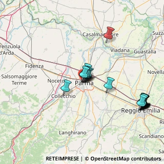Mappa Via Kennedy John Fitzgerald, 43125 Parma PR, Italia (16.024)