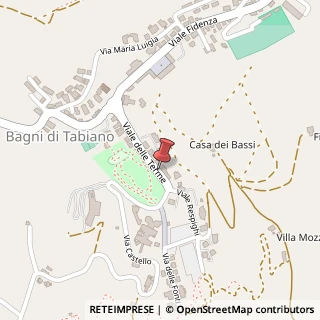 Mappa Via delle Terme, 15, 43030 Salsomaggiore Terme, Parma (Emilia Romagna)