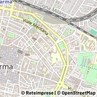 Kaart Parma