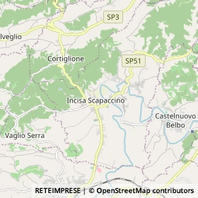 Mappa Incisa Scapaccino
