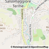 Kartta Salsomaggiore Terme