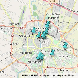 Mappa Borgo Rodolfo Tanzi, 43125 Parma PR, Italia (1.42769)