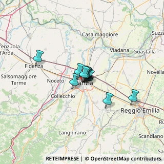 Mappa Borgo Santo Spirito, 43125 Parma PR, Italia (6.03333)