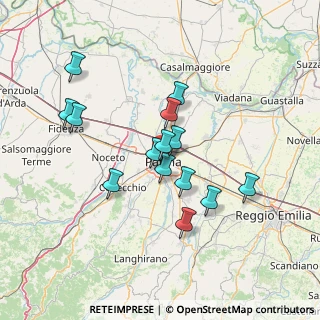 Mappa Borgo Santo Spirito, 43125 Parma PR, Italia (12.37643)