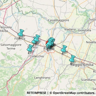 Mappa Borgo Santo Spirito, 43125 Parma PR, Italia (8.0775)