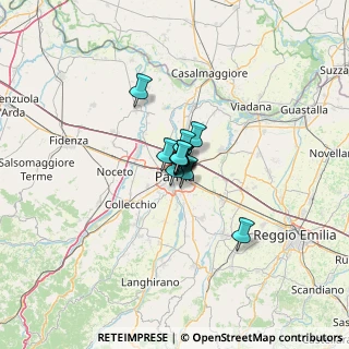 Mappa Strada Macedonio Melloni, 43122 Parma PR, Italia (4.30833)