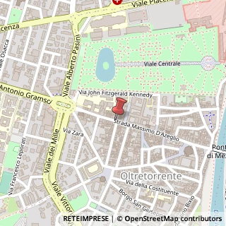 Mappa Via Massimo D'Azeglio, 51, 43125 Parma, Parma (Emilia Romagna)