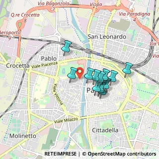 Mappa Piazzale Guiseppe Serventi, 43125 Parma PR, Italia (0.64615)