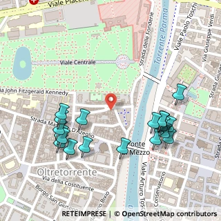 Mappa Piazzale Guiseppe Serventi, 43125 Parma PR, Italia (0.284)