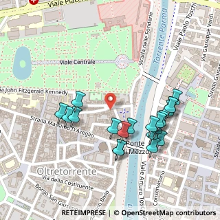 Mappa Piazzale Guiseppe Serventi, 43125 Parma PR, Italia (0.2455)