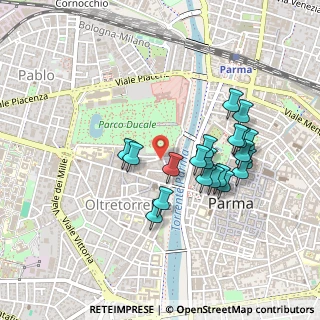 Mappa Piazzale Guiseppe Serventi, 43125 Parma PR, Italia (0.4195)