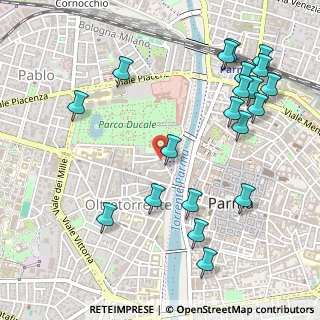 Mappa Piazzale Guiseppe Serventi, 43125 Parma PR, Italia (0.6315)