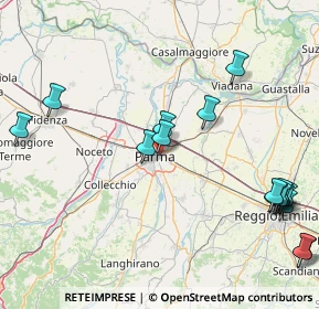 Mappa Via Faustino Tanara, 43122 Parma PR, Italia (21.09188)