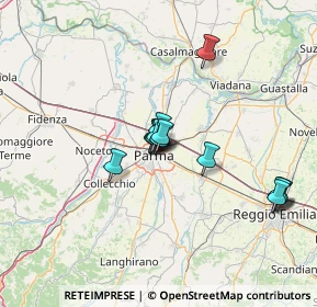 Mappa Via Faustino Tanara, 43122 Parma PR, Italia (10.81571)