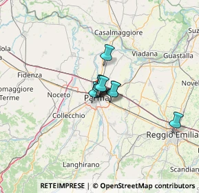Mappa Via Faustino Tanara, 43122 Parma PR, Italia (17.27462)