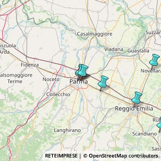 Mappa Via Faustino Tanara, 43122 Parma PR, Italia (26.1)