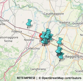 Mappa Strada Comunale Ferrarini, 43126 Parma PR, Italia (8.73667)