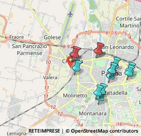 Mappa Strada Comunale Ferrarini, 43126 Parma PR, Italia (1.93857)