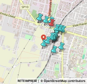 Mappa Strada Comunale Ferrarini, 43126 Parma PR, Italia (0.293)