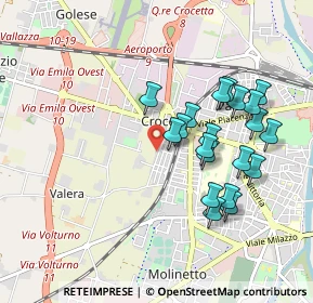 Mappa Strada Comunale Ferrarini, 43126 Parma PR, Italia (0.8945)