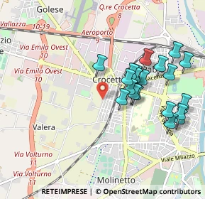 Mappa Strada Comunale Ferrarini, 43126 Parma PR, Italia (0.949)