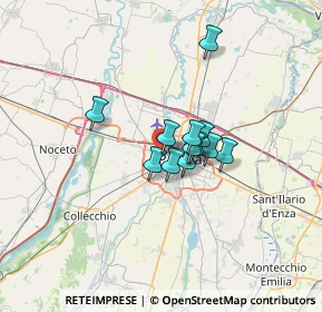 Mappa Via Marco Aurelio Cavedagni, 43126 Parma PR, Italia (4.01333)